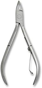 JAPONESQUE Cuticle Nipper with Ultra-Sharp, High Performance, Stainless Steel Blades to Remove Hangnails and Cuticles, Anti-Slip Grip for Control and Comfort