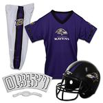 Franklin Sports NFL Baltimore Ravens Deluxe Youth Uniform Set, Small