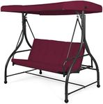 COSTWAY 3 Seater Garden Swing Chair