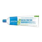 Jason Sea Fresh Antiplaque & Strengthening Toothpaste, Deep Sea Spearmint 6 oz (Pack of 6)