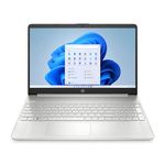 HP 15s-fq5021na Laptop PC (Intel Core i5-1235U 12th Generation CPU | 8GB DDR4 RAM | 256GB SSD | Intel Iris Xe | 15.6 Inch Full HD | Windows 11 Home | Natural Silver)