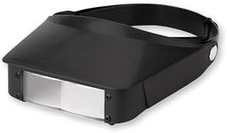 Carson MagniVisor Head-Band Magnifier Visor with Flip-Down Lens