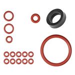 Snapworld-Kaffee Maintenance Kit Seal for Brewing Group Support Valve Water Tank Pressure Hose Suitable for Saeco Spidem Miele Gaggia Krups Solis Bosch Siemens Tchibo König Rotel Satrap TurMix