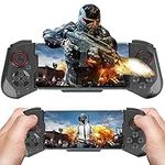 Mobile Wireless game Controller for iPhone 14/14Plus/13 /13Pro /12/12 Pro/11/ 11pro Max Samsung Galaxy 22/22/21/20 One Plus, TCL LG, Tablet,Android smartphone PC （Only the game in MFI）(BLACK)