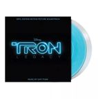 Tron 2010 - Exclusive Limited Edition Transparent Blue & Clear Colored Vinyl 2LP