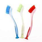 Plastic Dish Cleaning Brush with Su