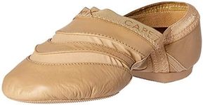 Capezio Women's Freeform Slip-On Jazz Shoe, Caramel, 6.5