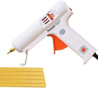 Themisto - Built With Passion Glue Gun With Free Hot Melt Glue Sticks (5 Pcs),Multi Tempreture Hot Melt Glue Gun/ 150W Multi Temperature High Power Hot Melt Glue Gun - Corded Electric