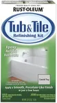 Rust-Oleum 372418 Tub & Tile Refinishing Kit, 1 Quarts (Pack of 1), Coastal Fog