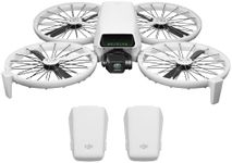 DJI Flip Two Battery Combo Without Screen Remote Controller, Drone With 4K UHD Camera for Adults, Palm Takeoff, Auto Return, Intelligent Flight, 2 Batteries