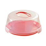 Mason Cash Round Cake Caddy with Lid and Carry Handle, 24 cm