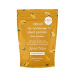 Cosmix No-Nonsense Plant Protein | 23 Protein/Serve, 500g Pouch | Ratnagiri Mango | Plant Based Protein, Pea & Rice Isolate | Clean, Easy to Digest | All Essential Amino Acids