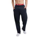 Champion Men's Everyday Cotton Open Bottom Pant, Navy, X-Large (P7309)