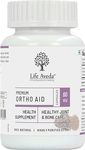 Life Aveda Ortho Aid (60 Veg Capsules), ISO Certified 100% Natural Health Joint & Bone Care With No Side Effects, Highly Purified Extracts(60 Count)