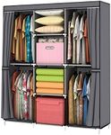 YOUUD Wardrobe Storage Closet Cloth