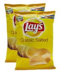 Big Bazaar Combo - Lay's Potato Chips Classic Salted, 52g (Pack of 2) Promo Pack