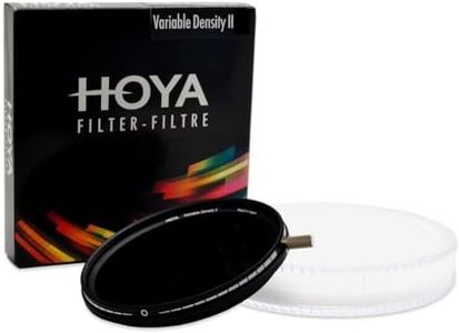 Hoya 82mm Variable ND Filter II – 1.5 to 9 Stops (ND3-400) Density Camera Lens Filter – Multi-Coated Optical Glass & Thin Frame Minimizes Vignetting with Knob for Smooth Rotation (Accepts 86mm Cap)