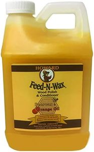 Howard Feed-N-Wax Wood Polish and Conditioner, 64-Ounce