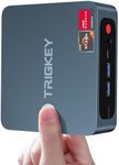 TRIGKEY Speed S5 Mini PC, AMD Ryzen 7 5800H(Up to 4.4GHz) Mini Desktops, 32G DDR4 500G SSD, Business Mini Desktop Computer, HDMI, DP, Type-C, Triple-Screen 4K Output, WiFi6, BT5.2