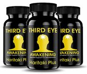 Third Eye Awakening - Organic Haritaki Capsules- Kailash Herbals-100 capsules- 650 mg each-Terminalia chebula- Vegan