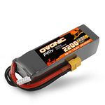 Ovonic 2200mAh 14.8V 4S 120C Lipo Battery with XT60 Plug for FPV Racing