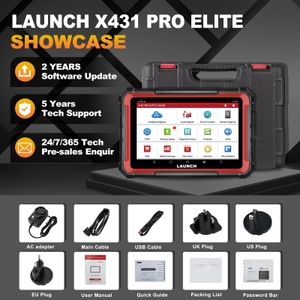 LAUNCH X431 Pro Elite Diagnostic Scanner – Professional OBD2 Tool