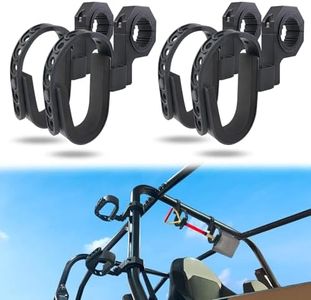 UTV Gun Holders 2 Sets - StarknightMT Roll Bar Tool Gun Racks Fits 1 1.5 1.75 2 Inches Roll Bar, Compatible with Polaris RZR Ranger Can-Am Kawasaki Snowmobile Golf Cart
