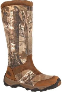 ROCKY Retraction Waterproof Side-Zip Snake Boot, Realtree Xtra, Size 12(W)