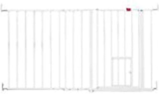 Carlson 76 Inch Wide Flexi Configurable Walk Through Pet Gate