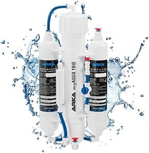 ARKA myAQUA® 190 | Reverse Osmosis System | 190 L/Day | Water Filter & Softening System | Filter for up to 99% of Salts, Pollutants & Bacteria from Water | Saltwater & Freshwater Aquarium, Household