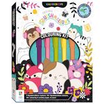 Hinkler -Kaleidoscope Original Squishmallows Colouring Kit - Contains 5 Squishmallow Markers, 50 Stickers, 30 Colouring & Activity Pages - Gift for Girls Ages 4 Years +