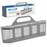 WD28X10128 Universal Dishwasher Silverware Basket Compatible with GE Dishwasher-Replace AP3772889, WD28X10127, 1088673, AH959351, EA959351, PS959351, WD28X10132