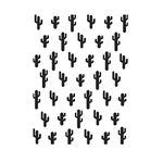 Darice Embossing Folder-Template Cactus-4.25 x 5.75 Inches, 10.8 x 14.6 x 0.11 cm