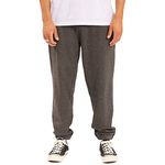 Billabong Hudson Fleece Pants, Black 1, Large