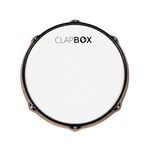 Clapbox Rudiment Practice Pad (12 inches) with Drum Ring for Real Feel (Practice Pad Only)