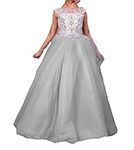 BessDress Beads Pageant Gown Lace F