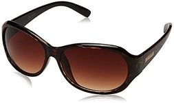 Nine West Women's S04688rnj201 Oval Sunglasses,Tort,124 mm