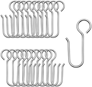 Curtain Track Hook, 50 Pcs Metal Drapery Wire Hook Pins for Curtain Track, Slide Curtain