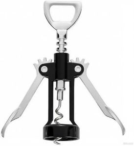 Wine Opener,Multifunctional Bottles Opener Zinc Alloy Corkscrew Wine Opener with Ergonomic Wing Handle