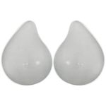 Vollence C Cup irregular Silicone Breast Forms Women Side Fake Boobs Transgender Cosplay Crossdresser Mastectomy Prosthesis Bra Pad Enhancers