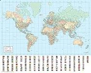 Culturenik World Political Map with