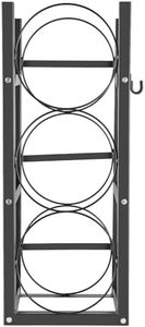 GarveeTech Refrigerant Tank Rack for 3x30lbs Cylinder Holders for Freon, Oxygen, Nitrogen, 11"x12"x32"