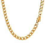 ROSTEEL Gold Chain Men Jewelry PROSTEEL 51cm Thick Hip Hop Necklace