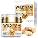 Wild Yam Cream, Wild Yam Cream Hormone Balancing for Women, Nature Skincare Cream, Wild Yam Cream for Menopause & Menstrual for All Skin Types, 1.7oz