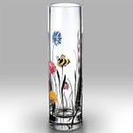 Nobile Glassware Bees & Ladybird Bud Vase 19.5cm 2203-21