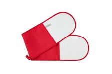 Le Creuset Hi-tech Kitchen Textile Double Oven Glove, Red