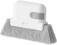 Window Groove Cleaning Brush，Window sill Cleaner Tool，Window Track Cleaning Tools (Gray)