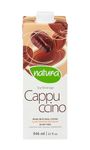 NATURA Fortified Soy Milk - Cappuccino - 94% Organic & Gluten Free - Dairy Free - Vegan - Shelf Stable - Plant Based Beverage - Non-GMO - Made in Canada with Real Coffee | 946ml