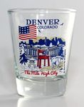 Denver Colorado Great American Cities Collection Shot Glass