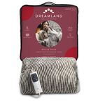 Dreamland Hygge Days Electric Blanket – Heated throw - Zebra, Luxury Faux Fur, 5-minute Fast heat up, 6 temperature settings, 1/3/9-hour auto timer, Electric throw, Machine Washable, 160x120cm